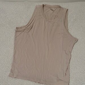 Calia Beige Sleeveless Top